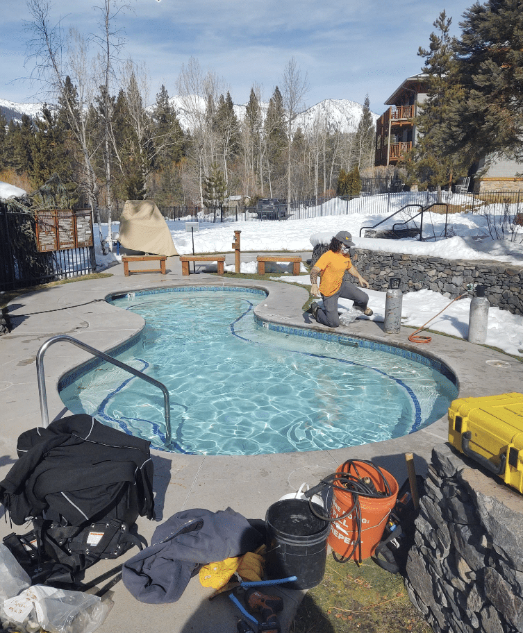 Pool, Spa, and Water feature Repair.